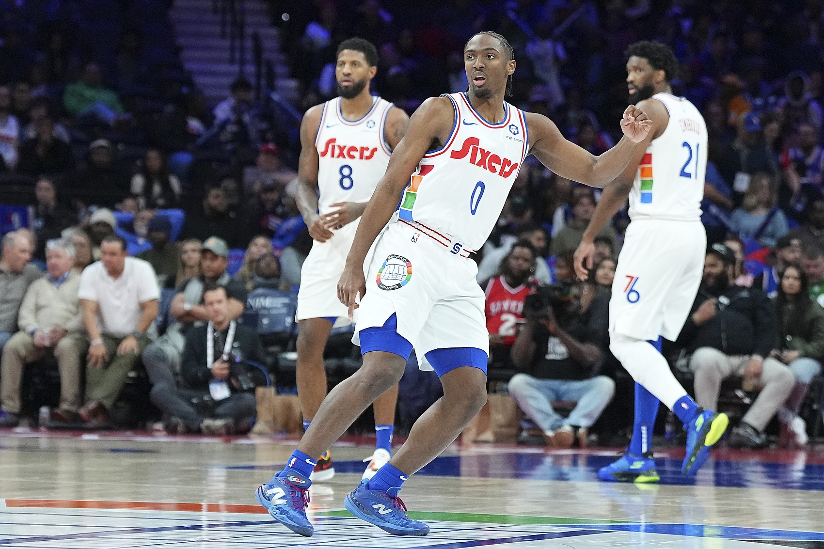 九游娱乐-记者：恩比德赛季首次扣篮 若健康开启季后赛 76人在东部不可忽视