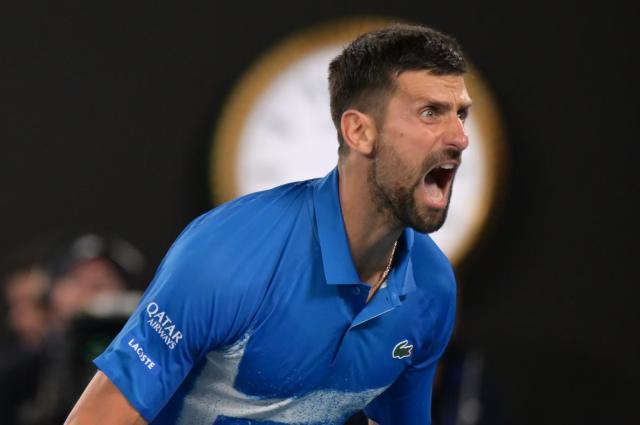 九游体育-37岁的德约逆转阿尔卡拉斯 第12次晋级澳网四强