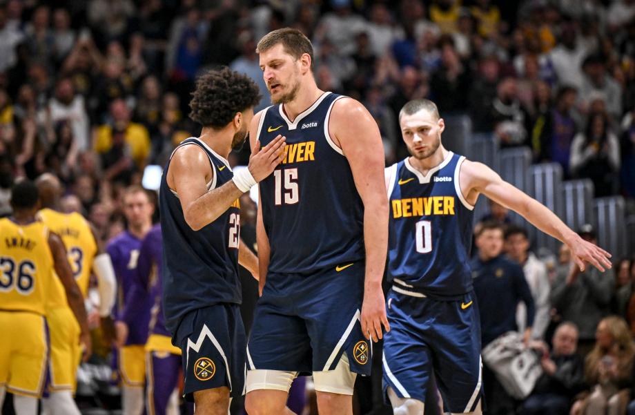 九游游戏-约基奇28+12+13詹姆斯里程碑 掘金力克湖人